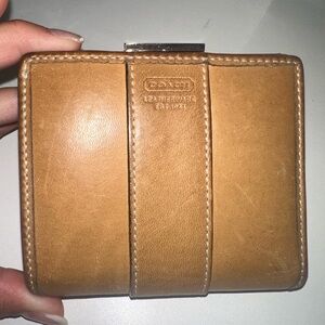 Vintage Coach Leather Wallet